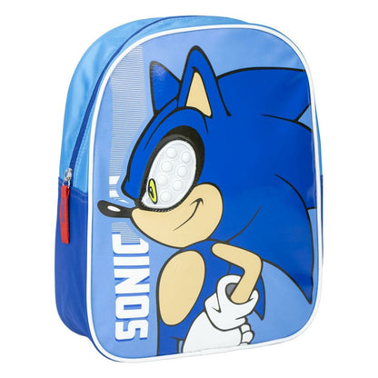 Školský Batoh Sonic Modrá 23 x 30 9 Cm - Kancelária a Kancelárske Potreby Vzdelávací Materiál