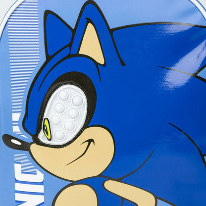 Školský Batoh Sonic Modrá 23 x 30 9 Cm - Kancelária a Kancelárske Potreby Vzdelávací Materiál