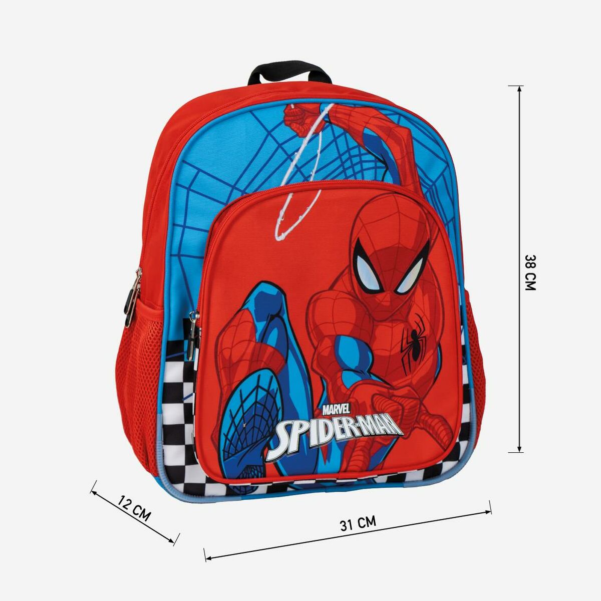 Školský Batoh Spider-man červená 40 x 37 30 Cm - Kancelária a Kancelárske Potreby Vzdelávací Materiál