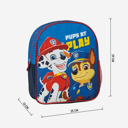 Školský Batoh The Paw Patrol Modrá 8 x 30 25 Cm - Kancelária a Kancelárske Potreby Vzdelávací Materiál