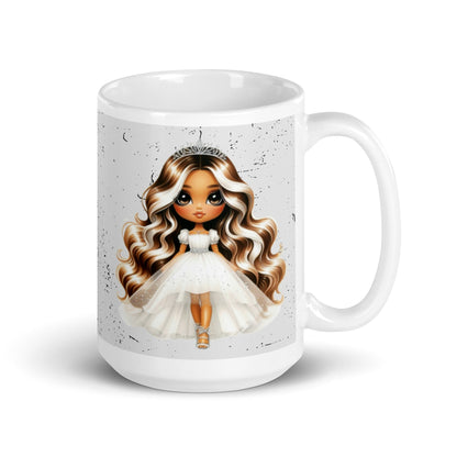 White Glossy Mug - Kiids.shop