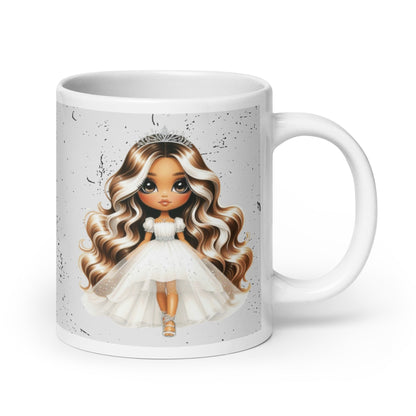 White Glossy Mug - Kiids.shop