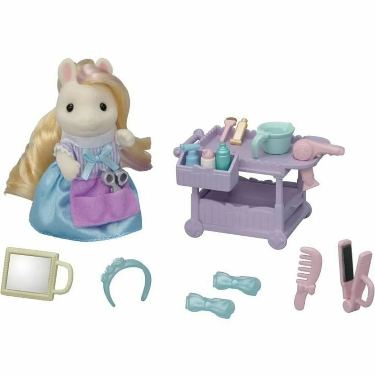 Akčná Figúrka Sylvanian Families The Pony Mum And Her Styling Kit - Bábiky