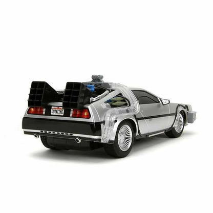 Auto na Diaľkové Ovládanie Back to The Future Delorean Striebristý 1:16 - Modely