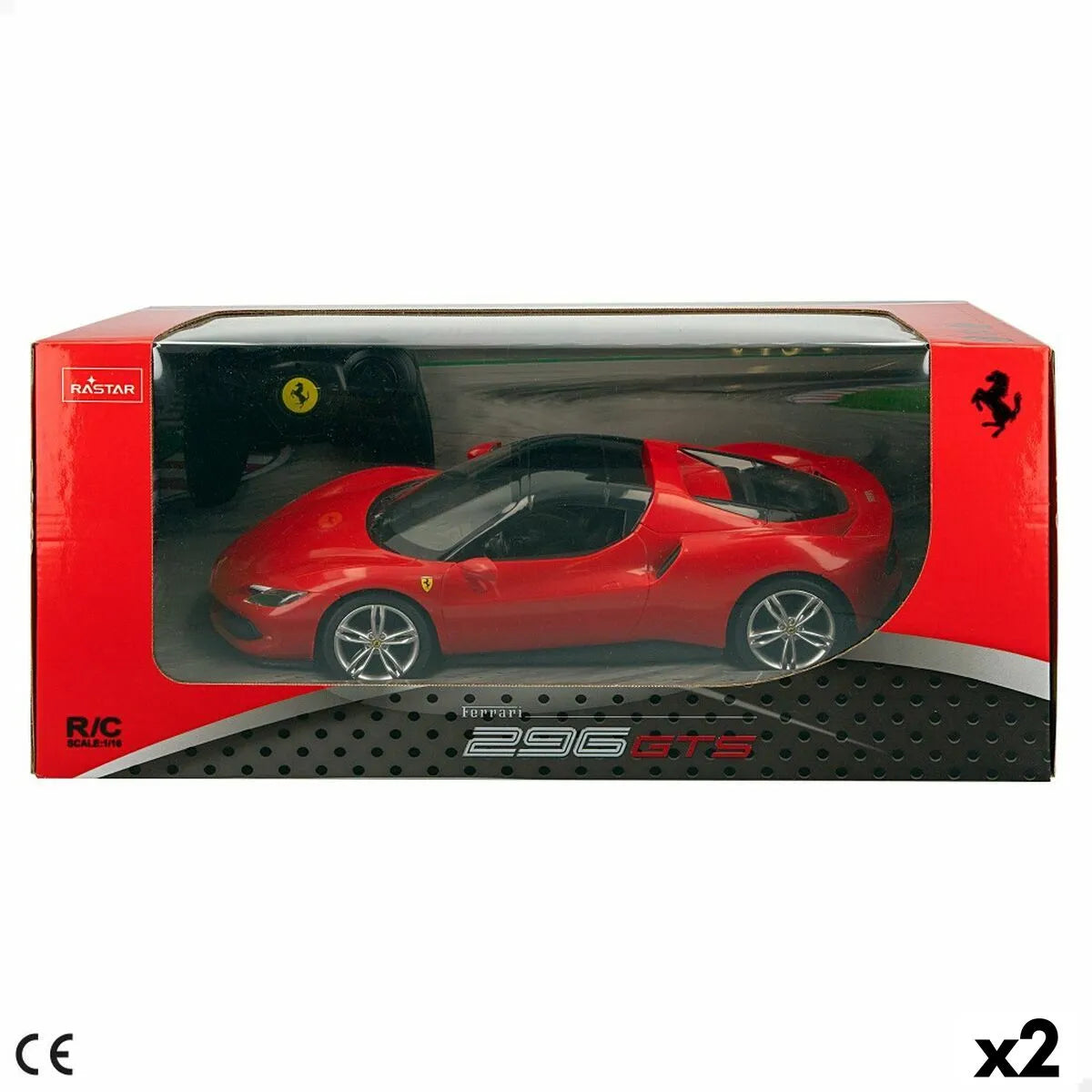 Auto na Diaľkové Ovládanie Ferrari 296 Gts 1:16 (2 Kusov) - Modely