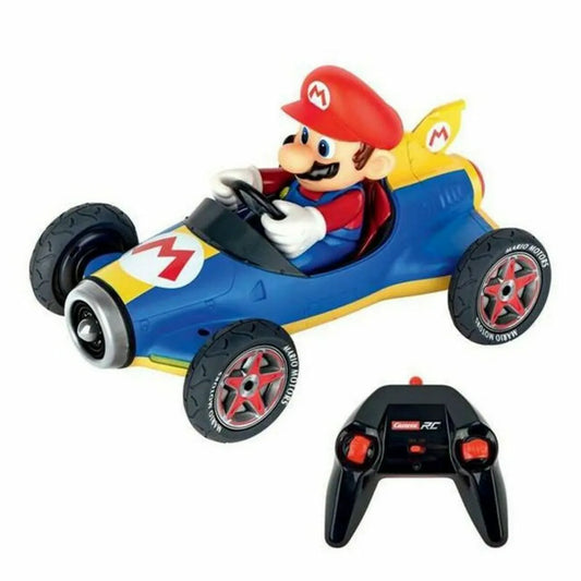 Auto na Diaľkové Ovládanie Mario Kart 8 Carrera Mach - Viacfarebná (1:18) (2,4 Ghz) - Hračky a Hry Vozidlá