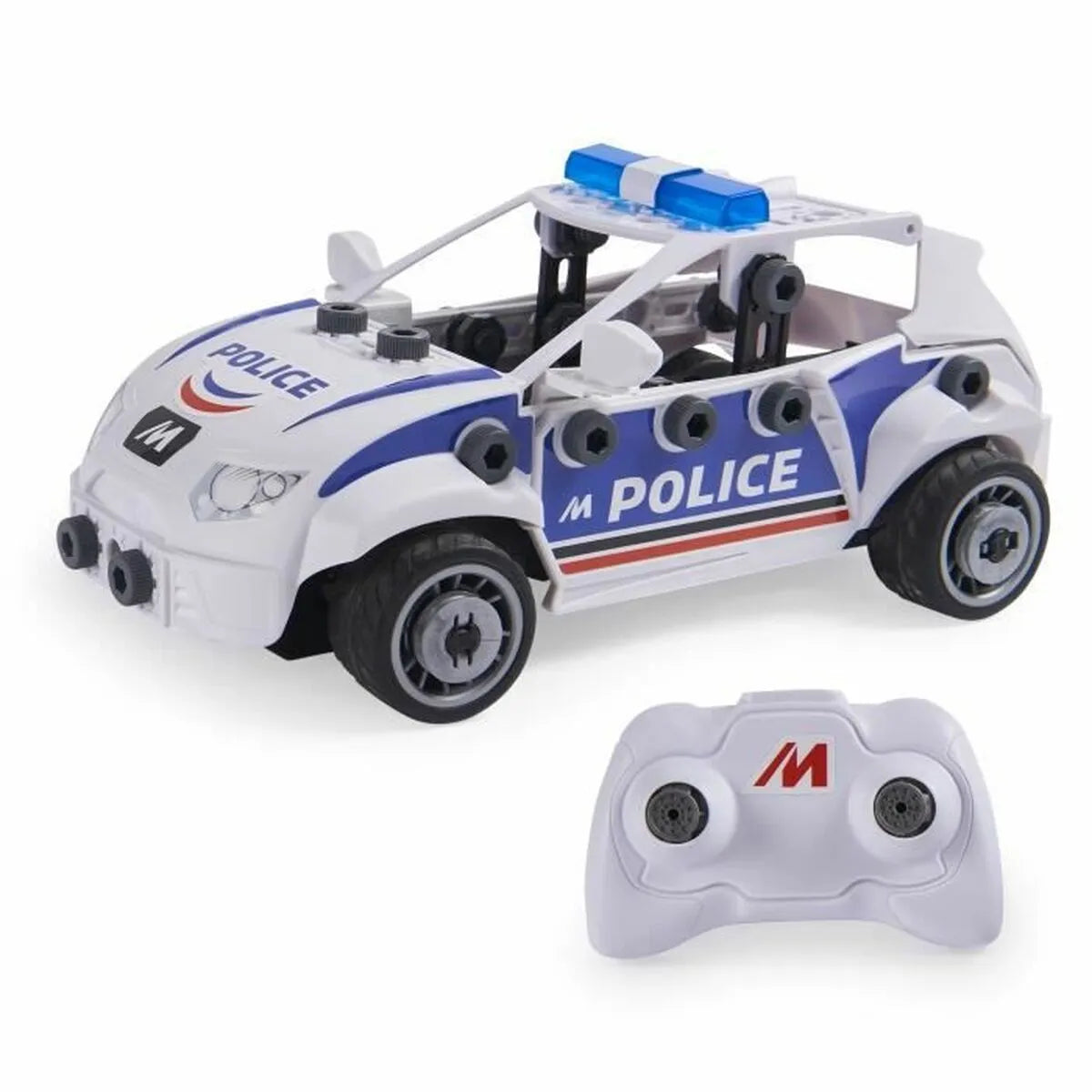 Auto na Diaľkové Ovládanie Meccano Junior Stem Policajné Auto - Modely