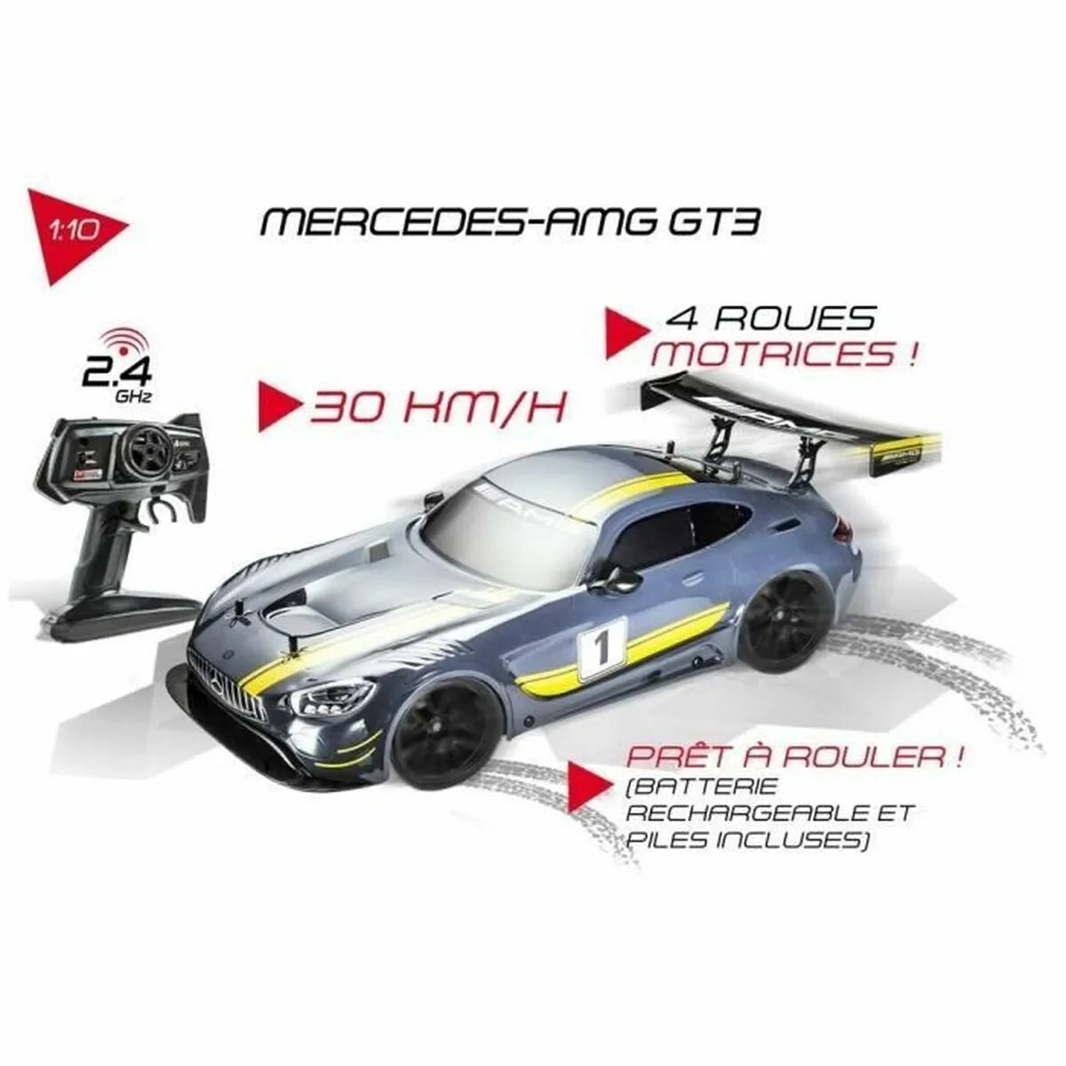 Auto na Diaľkové Ovládanie Mondo Amg Gt3 - Hračky a Hry Vozidlá