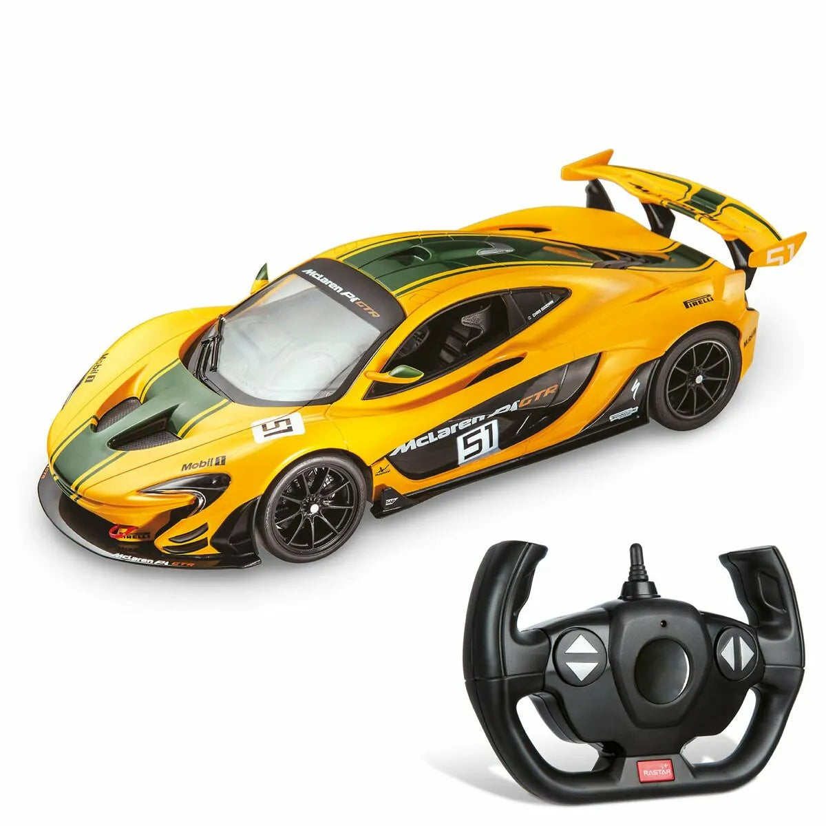 Auto na Diaľkové Ovládanie Mondo Mclaren P1 Gtr 1:14 žltá - Hračky a Hry Vozidlá