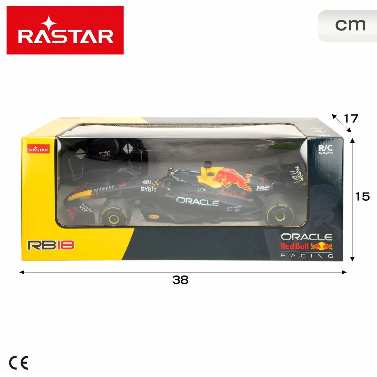 Auto na Diaľkové Ovládanie Red Bull Oracle Rb Racing Rb18 F1 1:18 - Hračky a Hry Vozidlá