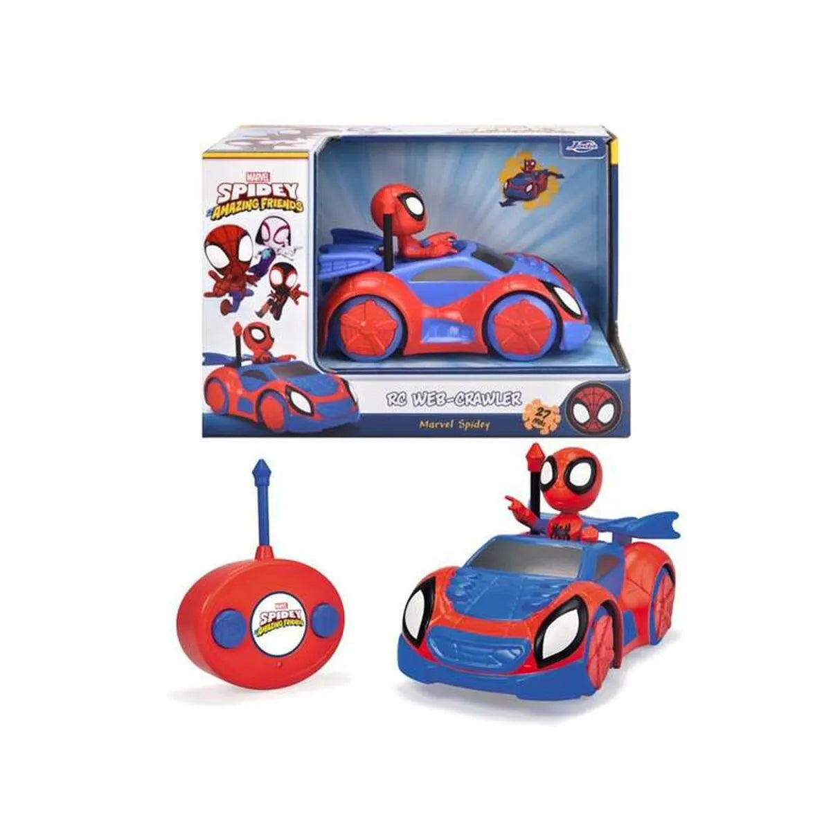 Auto na Diaľkové Ovládanie Spidey Web Crawler (21 x 34 18,5 Cm) - Modely