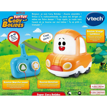 Auto na Diaľkové Ovládanie Vtech Oranžová Viacfarebná - Modely