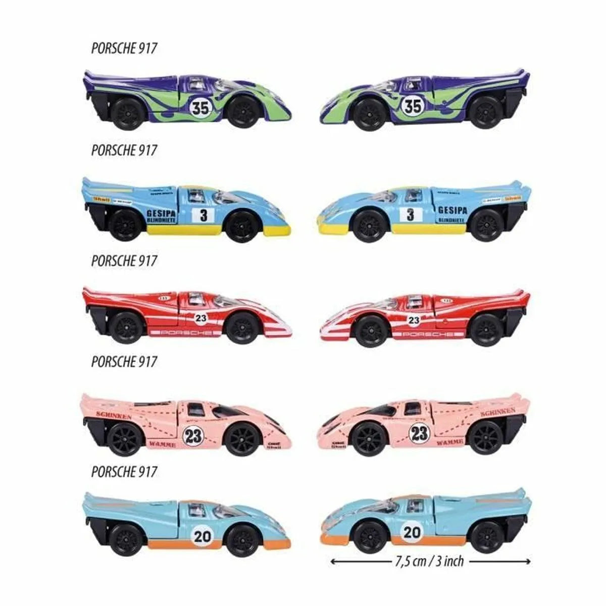 Automobil Majorette Porsche 917 Giftpack - Hračky a Hry Vozidlá