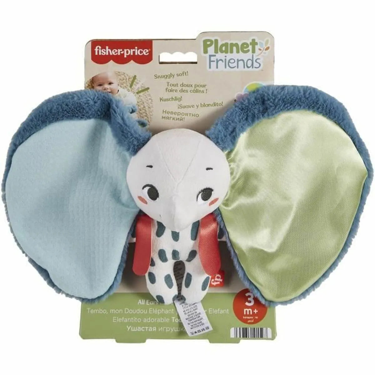 Bábika Bábätko Fisher Price Tembo Mon Doudou Elephant - Hračky a Hry Bábiky Doplnky