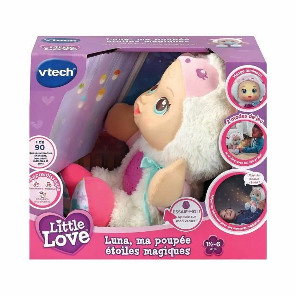 Bábika Bábätko Vtech Little Love - Luna - Hračky a Hry Bábiky Doplnky