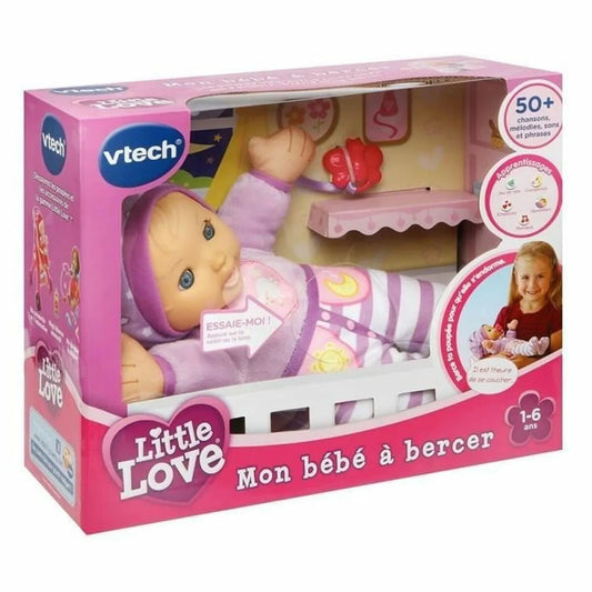 Bábika Bábätko Vtech Mon Bebe a Bercer - Hračky Hry Bábiky Doplnky