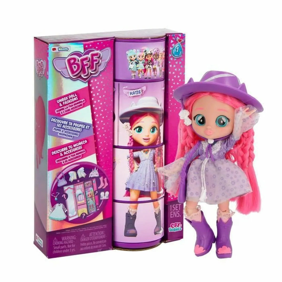 Bábika Imc Toys Cry Babies Bff Katie 20 Cm - Bábiky