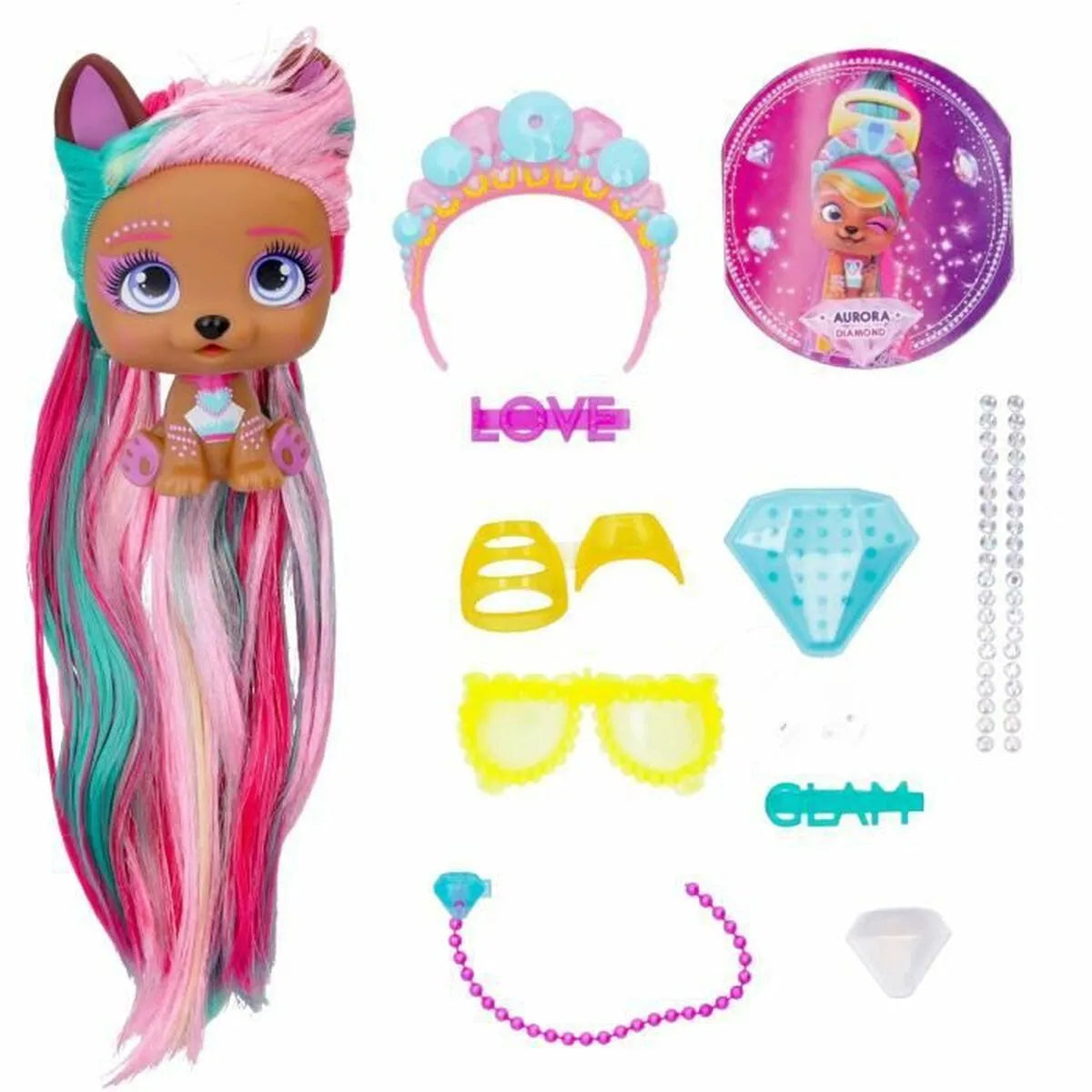 Bábika Imc Toys Vip Pets Glam Gems - Hračky a Hry Bábiky Doplnky