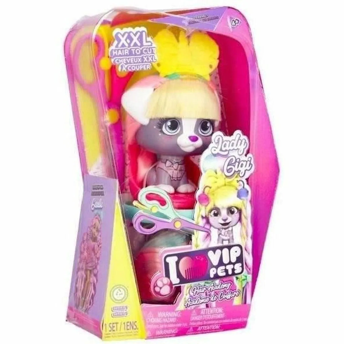 Bábika Imc Toys Vip Pets Hair Academy - Lady Gigi - Hračky a Hry Bábiky Doplnky