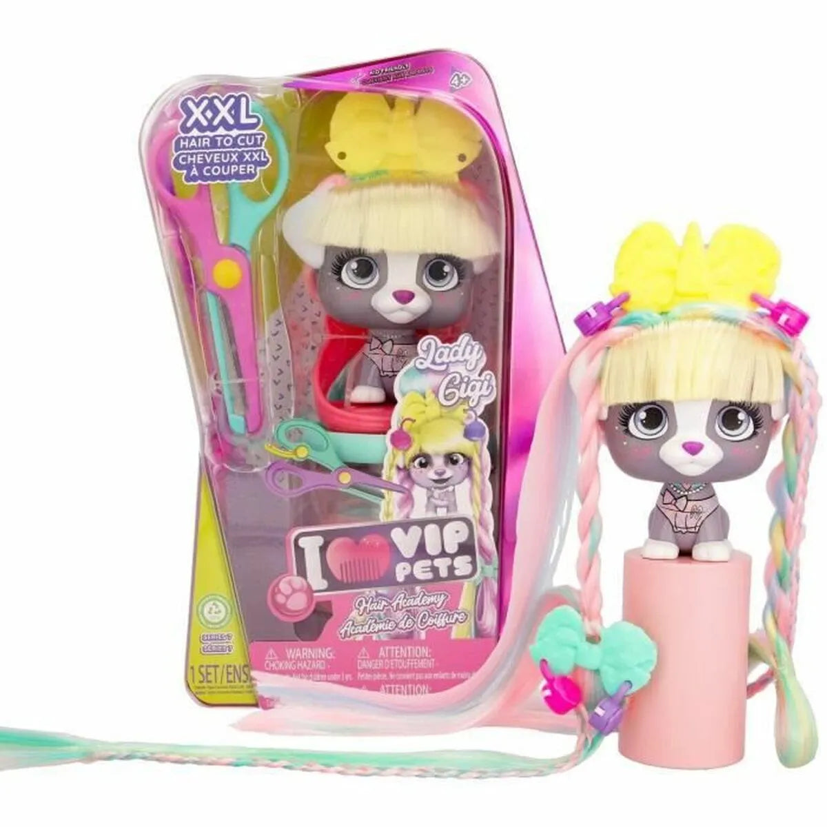 Bábika Imc Toys Vip Pets Hair Academy - Lady Gigi - Hračky a Hry Bábiky Doplnky