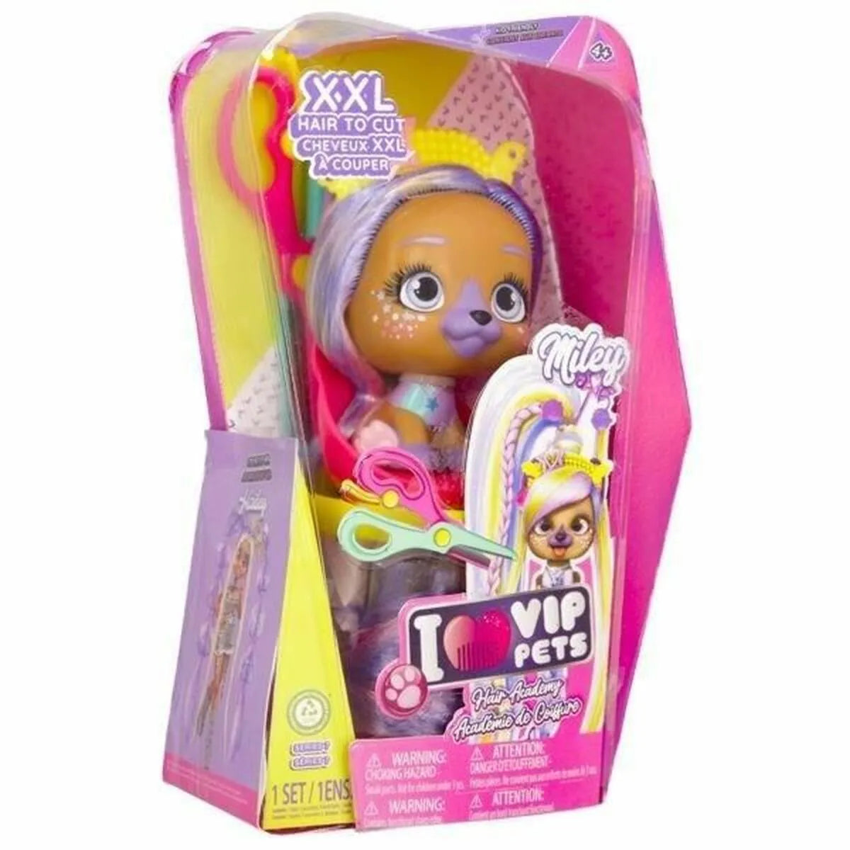 Bábika Imc Toys Vip Pets Hair Academy - Lady Miley - Hračky a Hry Bábiky Doplnky