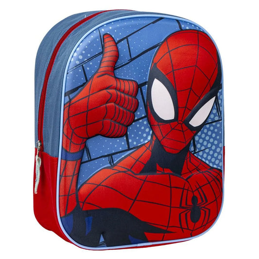 Batoh pre Deti 3d Spider-man červená Modrá 25 x 31 10 Cm - Batohy