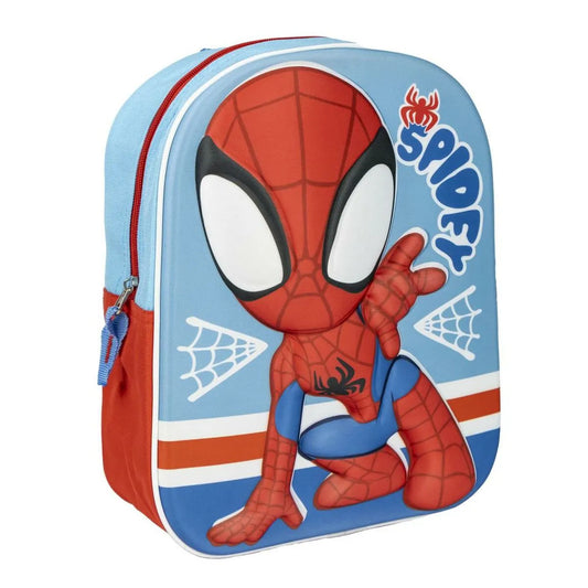 Batoh pre Deti 3d Spidey Modrá červená 25 x 31 1 Cm - Batohy