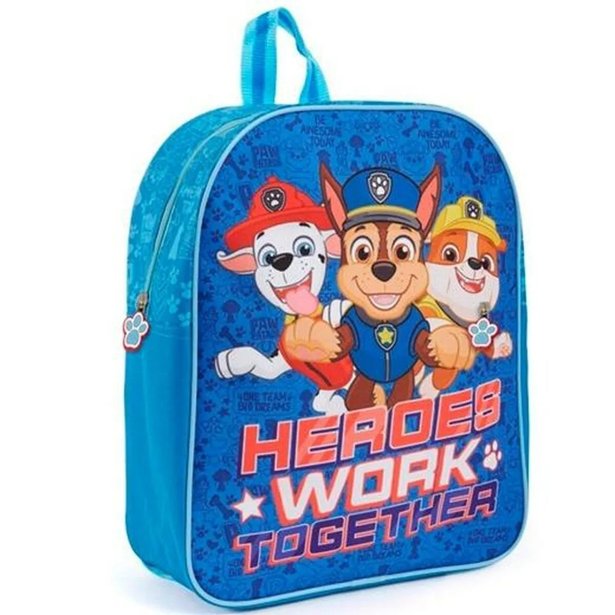 Batoh pre Deti The Paw Patrol Modrá 30 x 24 10 Cm - Kancelária a Kancelárske Potreby školský Vzdelávací Materiál