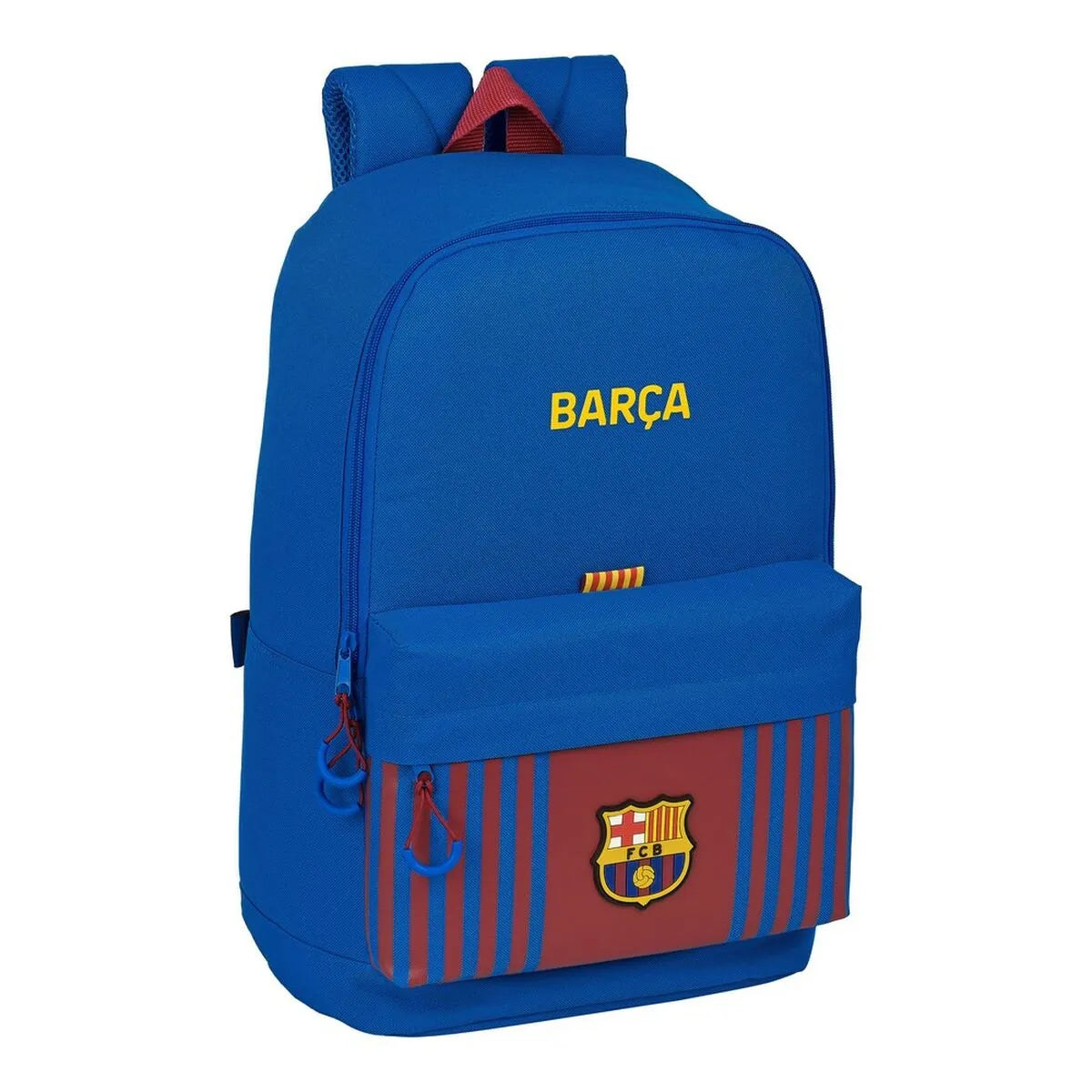 Batoh F.c.barcelona (2021/2022) 35 x 15 42 Cm Hnedočervená Námornícka Modrá Prispôsobiteľný k Vozíku