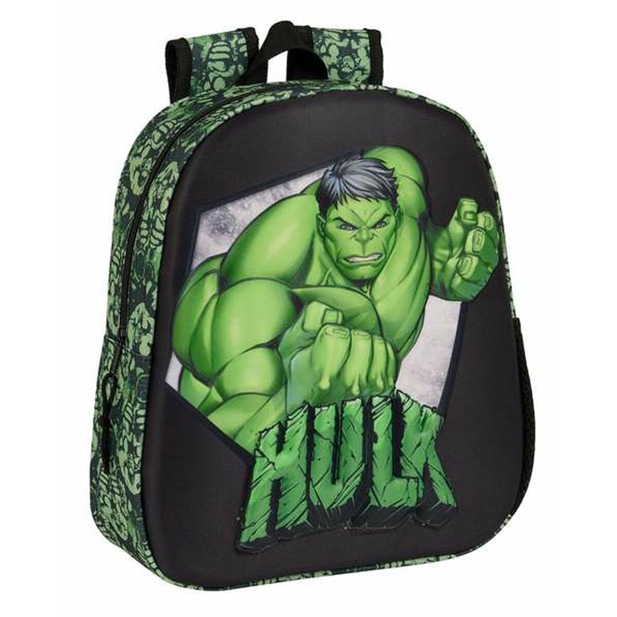 Batoh pre Deti 3d Hulk čierna Zelená 27 x 33 10 Cm - Batohy