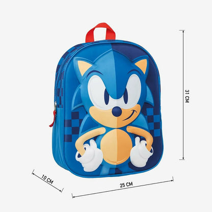 Batoh Sonic Modrá 25 x 31 10 Cm - Kancelária a Kancelárske Potreby školský Vzdelávací Materiál