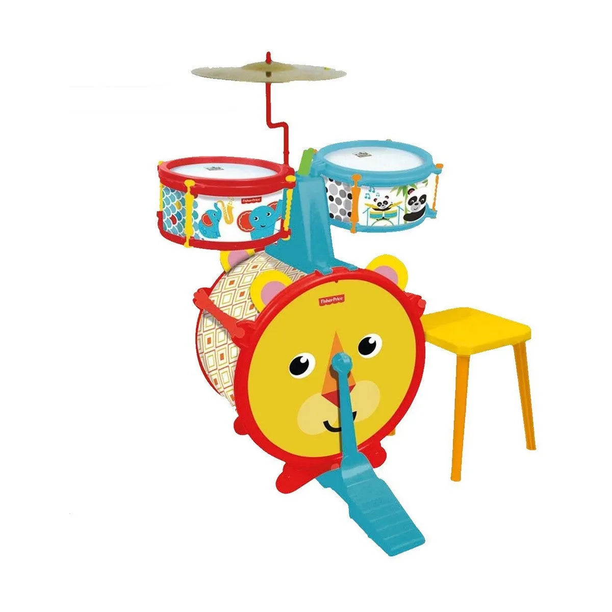 Bicie Nástroje Fisher Price Zvierat Plastické - Hračky a Hry Hudobné pre Deti