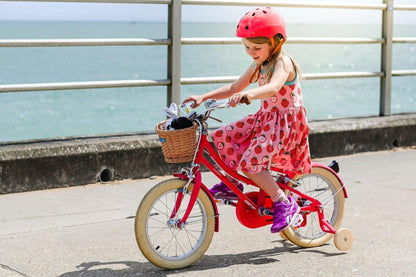 Bicykel Gingersnap 16’’ - červenoružový - Bobbin - Bicykle