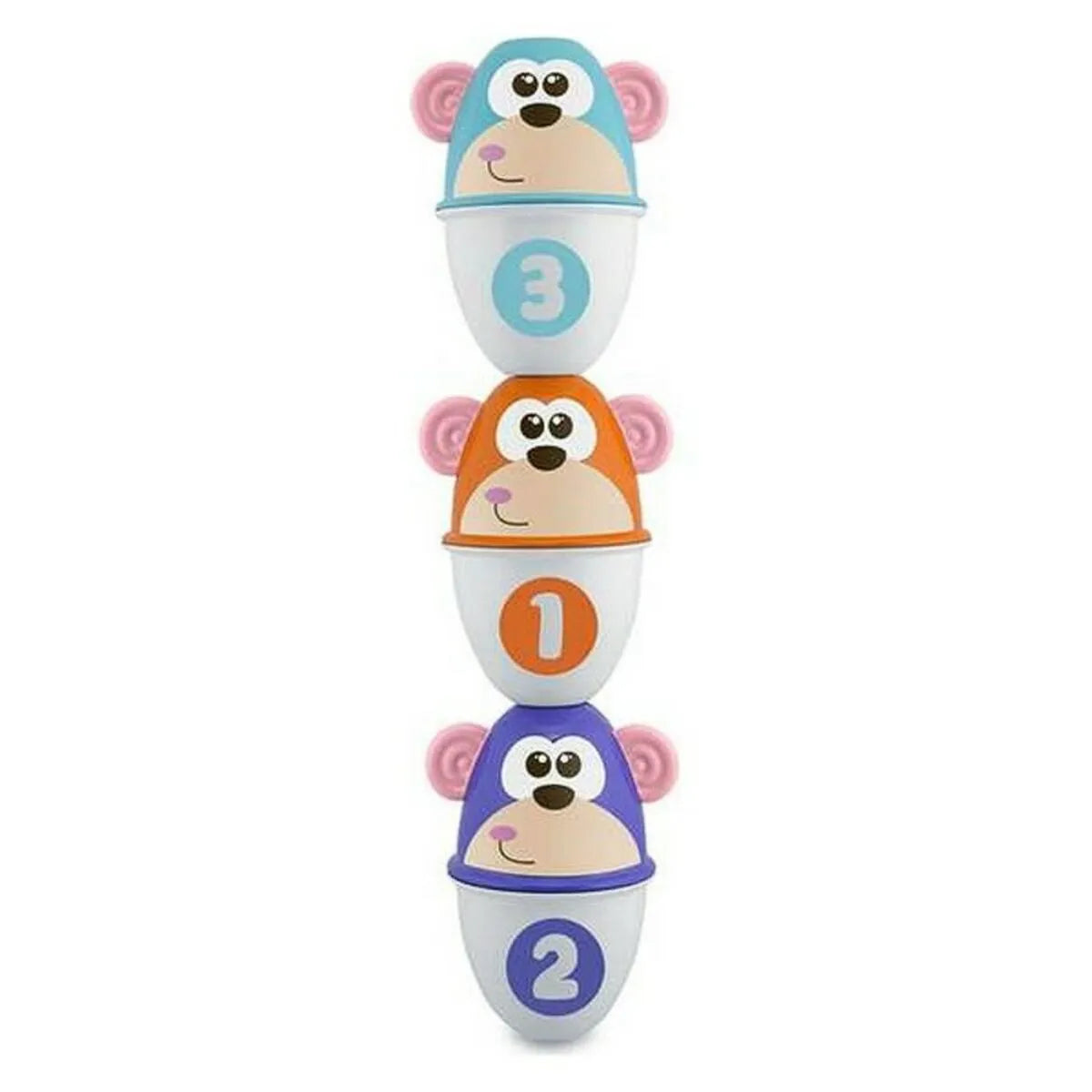 Bowlingová Hra Monkey Strike Chicco (7 Pcs) - Hračky