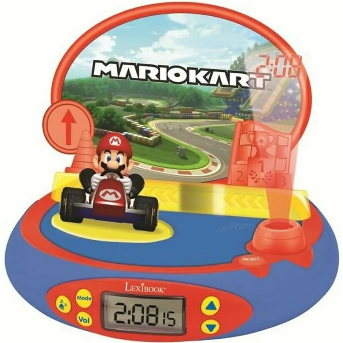 Budík Lexibook Mario Kart Projektor so Zvukom - Hračky a Hry Elektronické