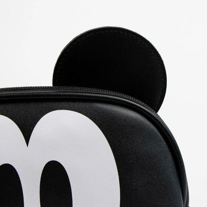 Cestovná Súprava Mickey Mouse čierna 100 % Polyurethane 23 x 10,5 5,5 Cm - Krása Náradie a Doplnky