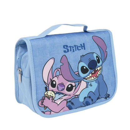 Cestovnú Toaletnú Taštičku s Háčikom Stitch Modrá - Krása Náradie a Doplnky