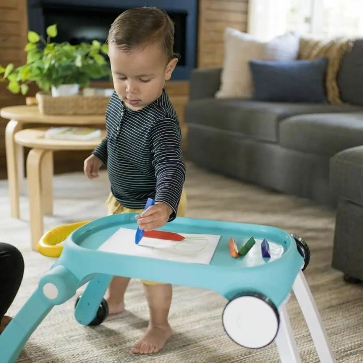 Chodítko na Kolieskach Baby Einstein Modrá Detské - Chodítka