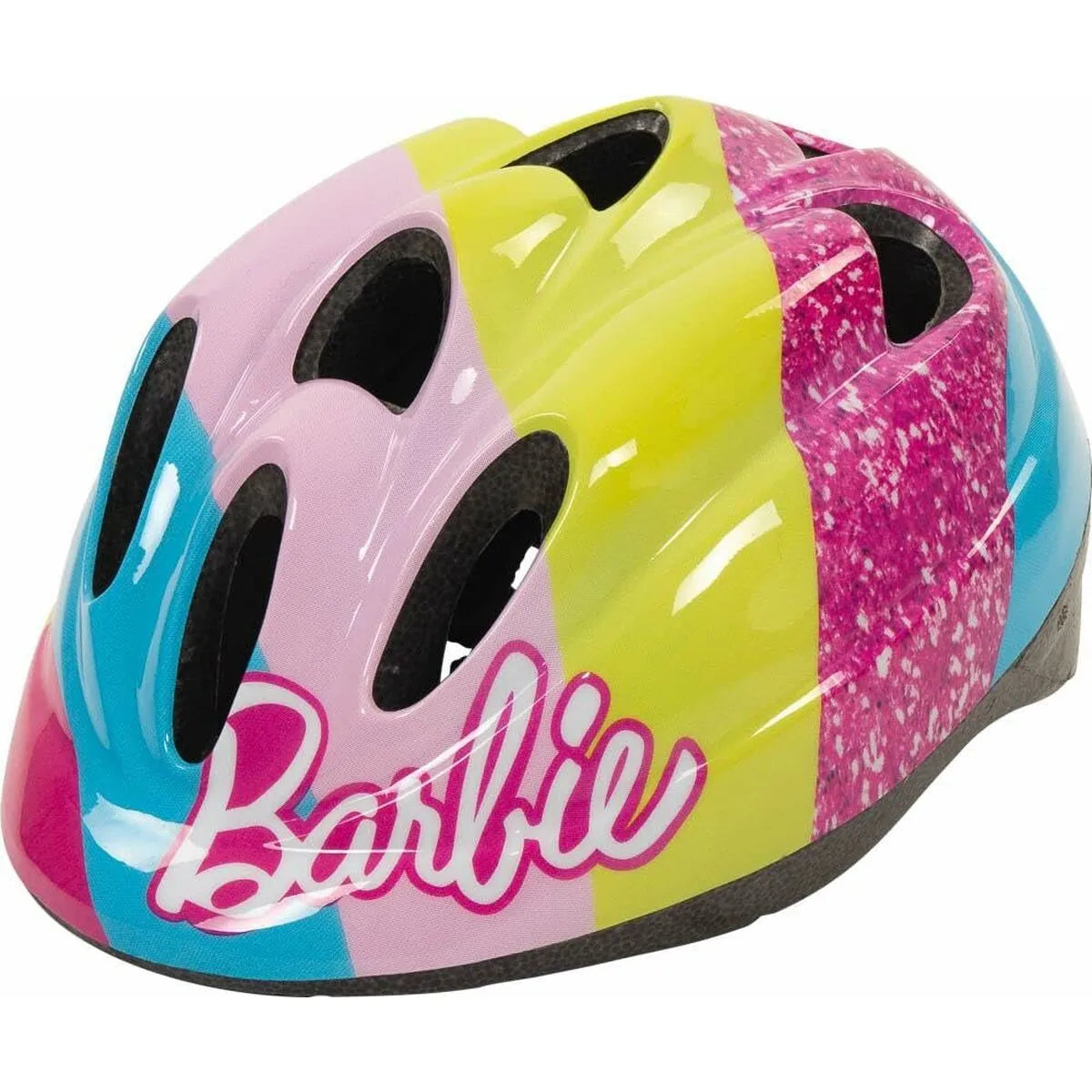 Detská Cyklistická Helma Barbie Ružová 52-56 Cm - Helmy a Chrániče