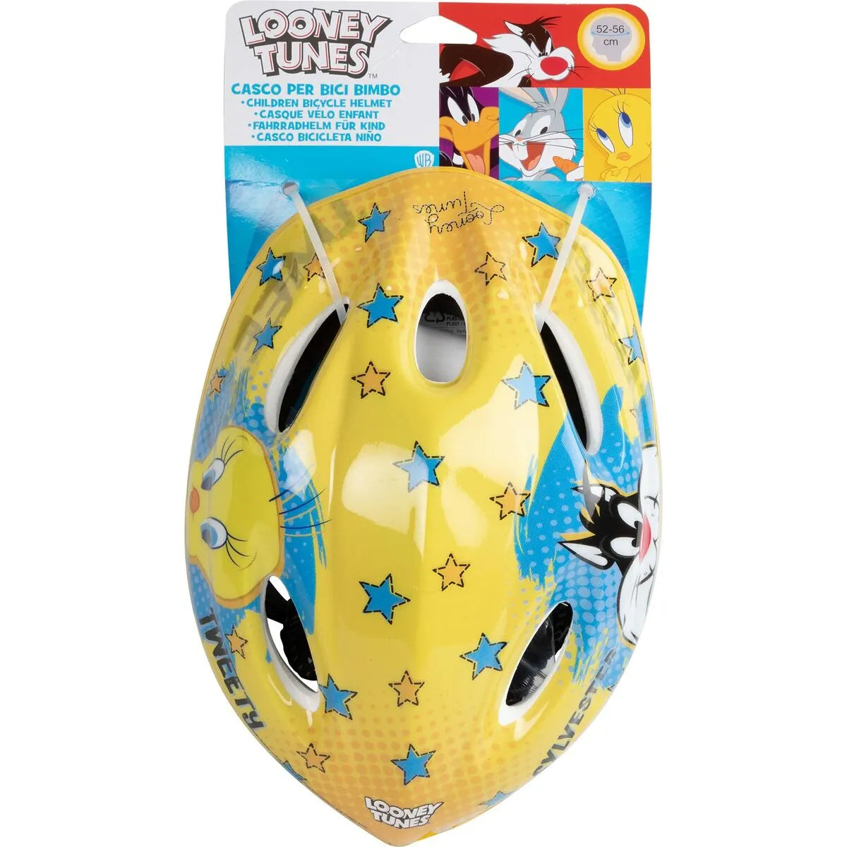 Detská Cyklistická Helma Looney Tunes Cz10954 m žltá - športy a Outdoor Cyklistika