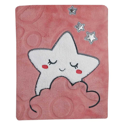 Detská Deka Koala Sleeping Star Pink - Deky - Koala