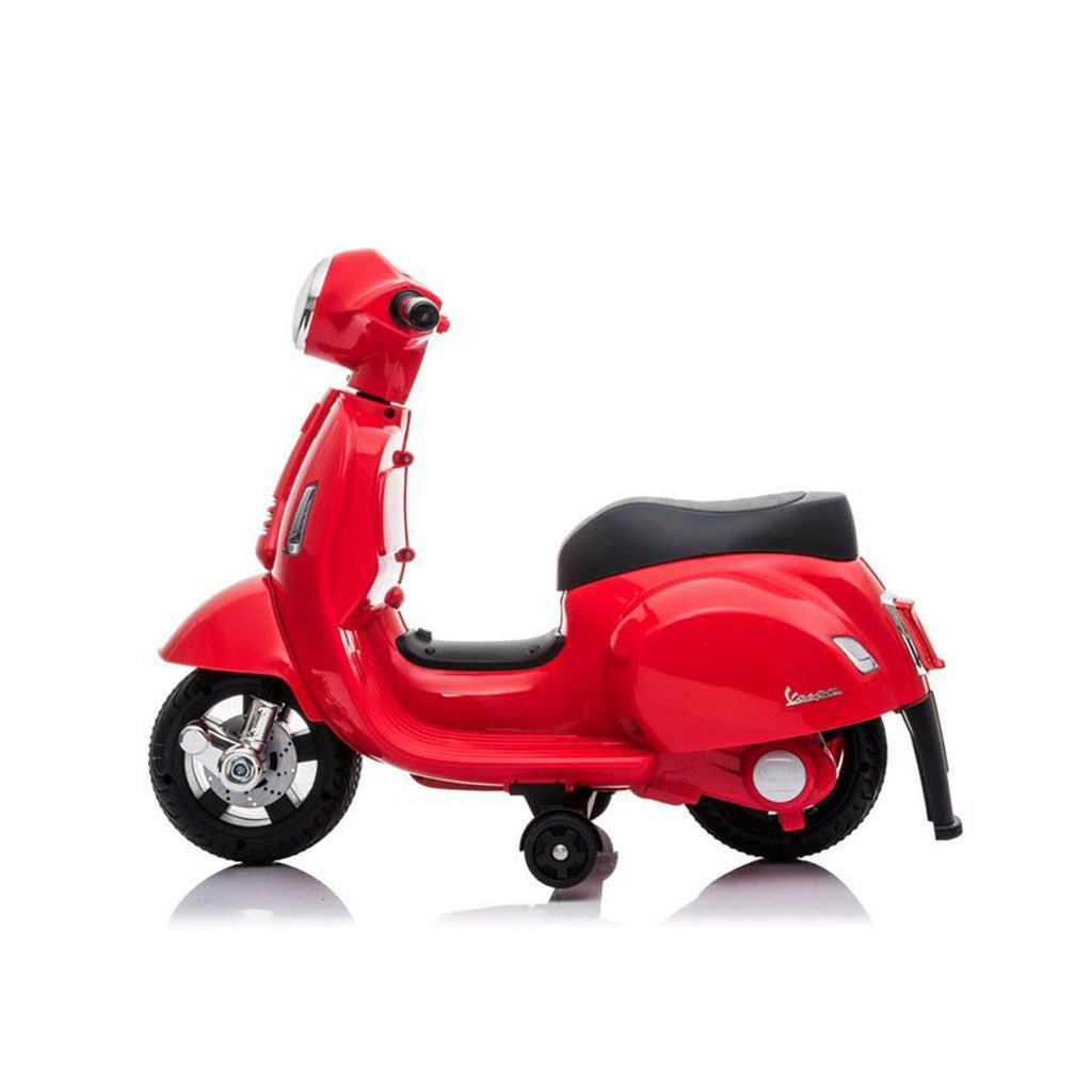 Detská Elektrická Motorka Baby Mix Vespa červená - Elektrické Motorky - Baby Mix