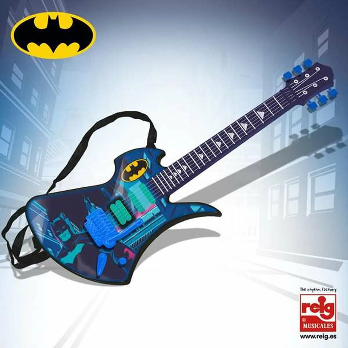 Detská Gitara Batman Elektronika - Hračky a Hry Hudobné Nástroje pre Deti