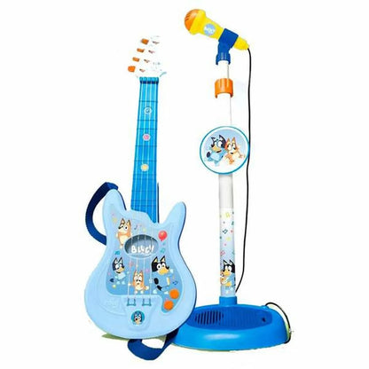 Detská Gitara Bluey Nastaviteľný Mikrofón 60 x 30 17 Mm - Gitara