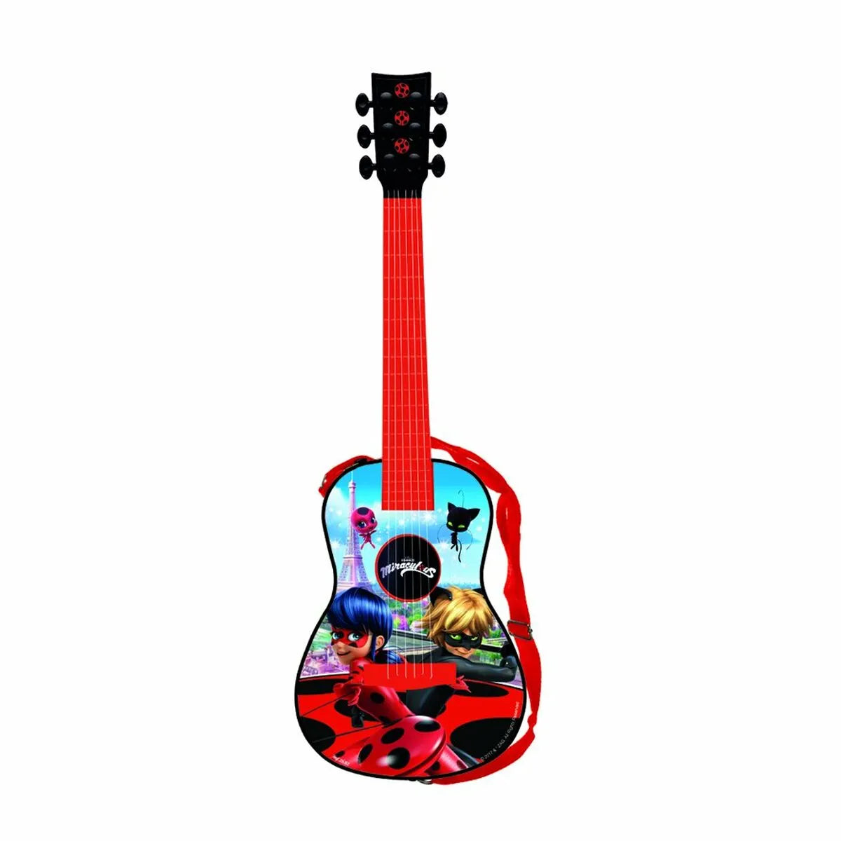 Detská Gitara Lady Bug 2682 červená - Gitara