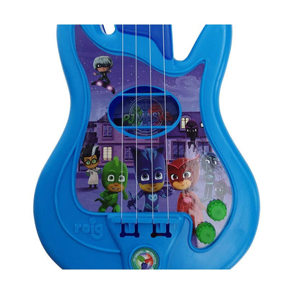 Detská Gitara Pj Masks Mikrofón Modrá - Gitara