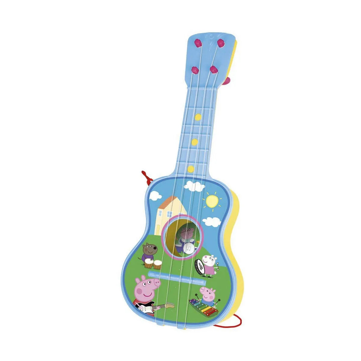 Detská Gitara Reig Modrá Peppa Pig - Gitara