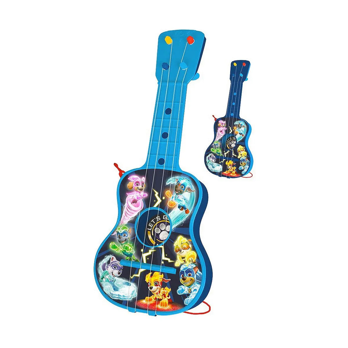 Detská Gitara The Paw Patrol 4 šnúry - Hračky a Hry Hudobné Nástroje pre Deti