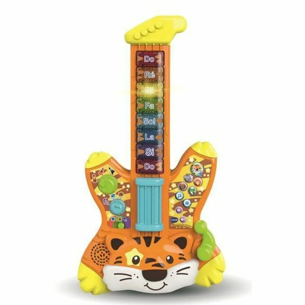 Detská Gitara Vtech Baby Jungle Rock- Guitare électrique Tigre - Hračky a Hry Hudobné Nástroje pre Deti