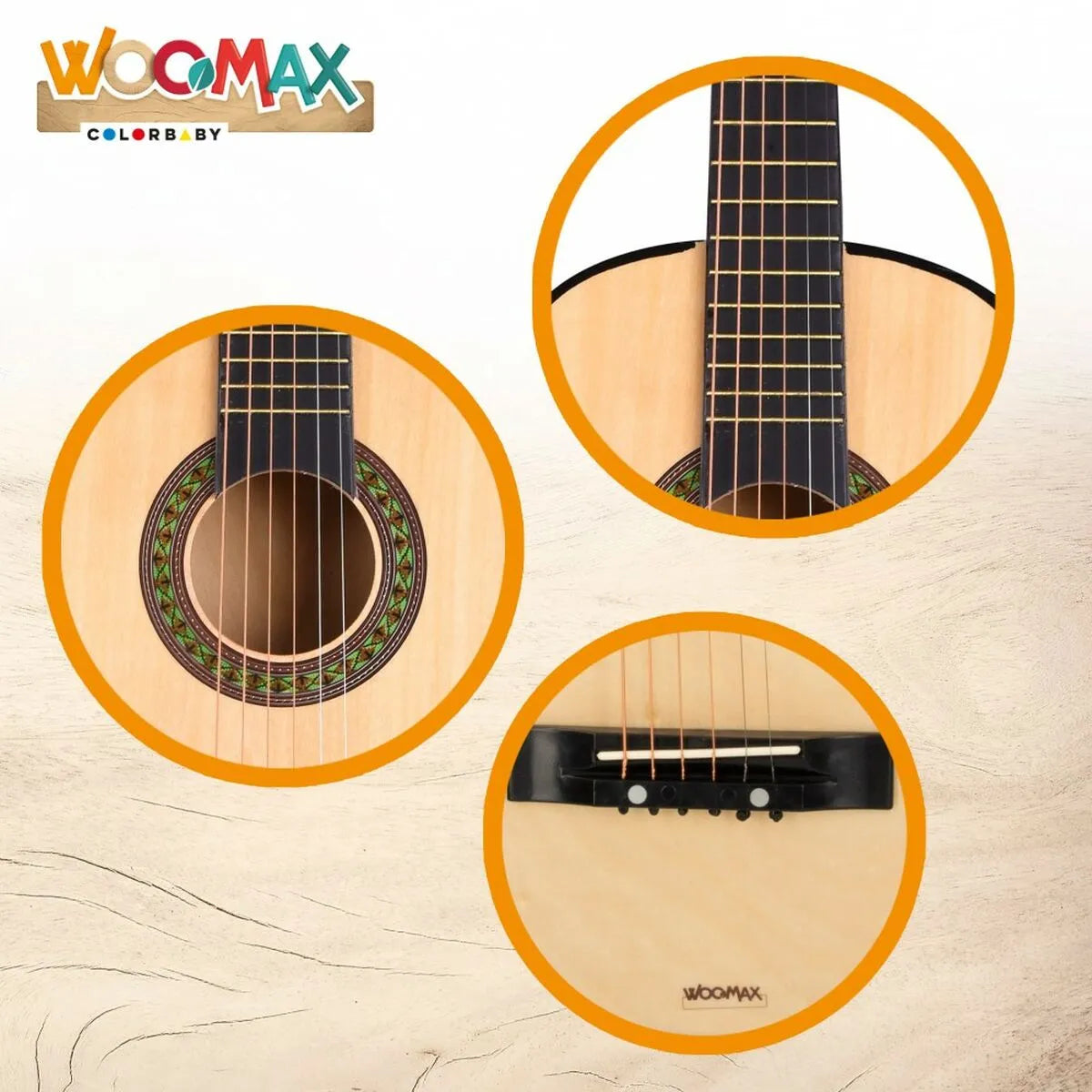 Detská Gitara Woomax 76 Cm - Gitara